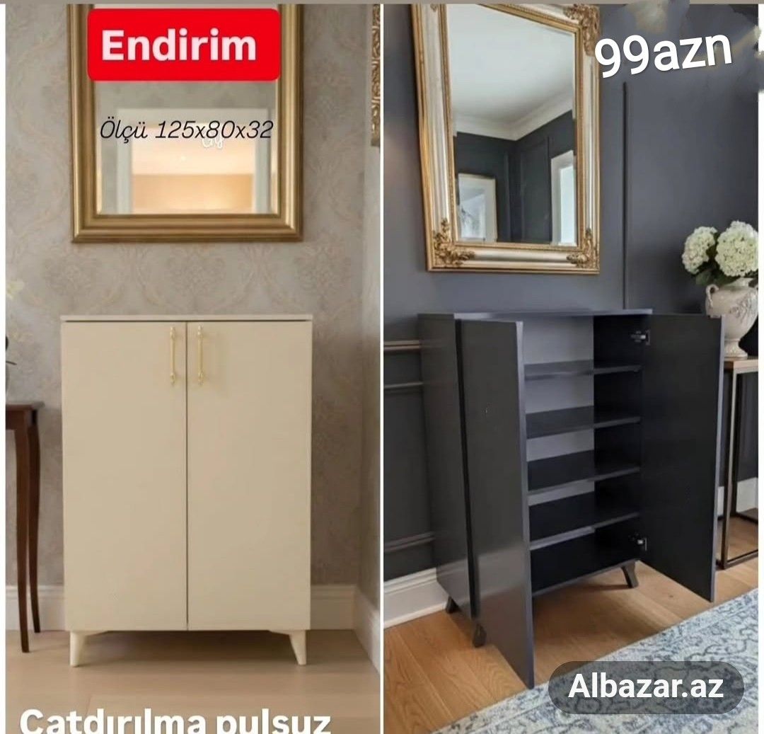 Ayaqqabı şkafı Bakı