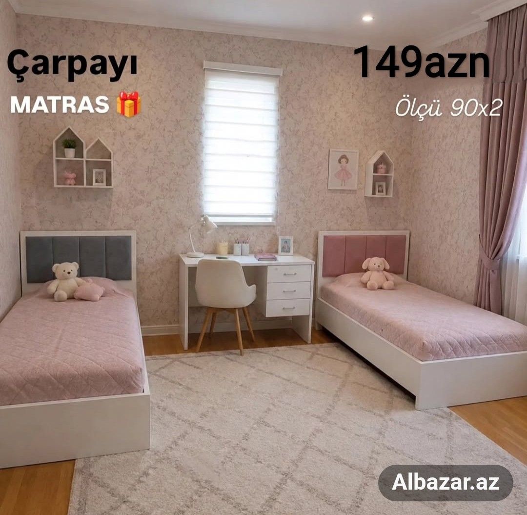 Tək nəfərlik çarpayı Bakı